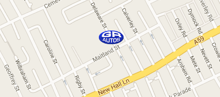 GR Autos - Preston - Map
